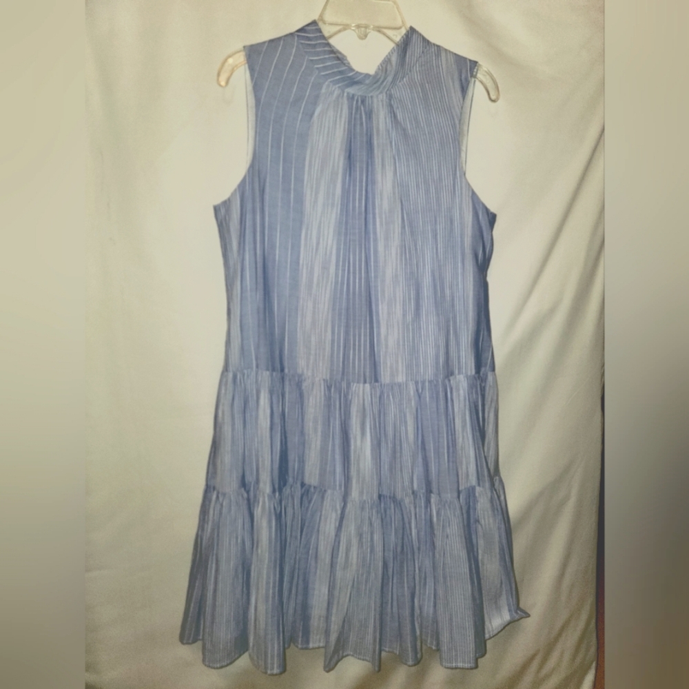 SUNDRESS-CALVIN KLEIN BLUE STRIPE-6